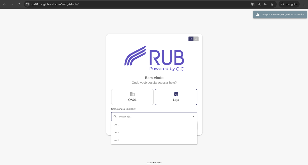 URL Correta